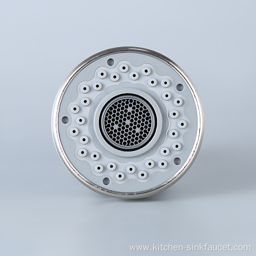Stainless steel electroplating brushed kitchen shower head